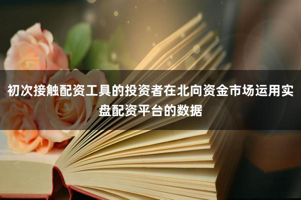 初次接触配资工具的投资者在北向资金市场运用实盘配资平台的数据